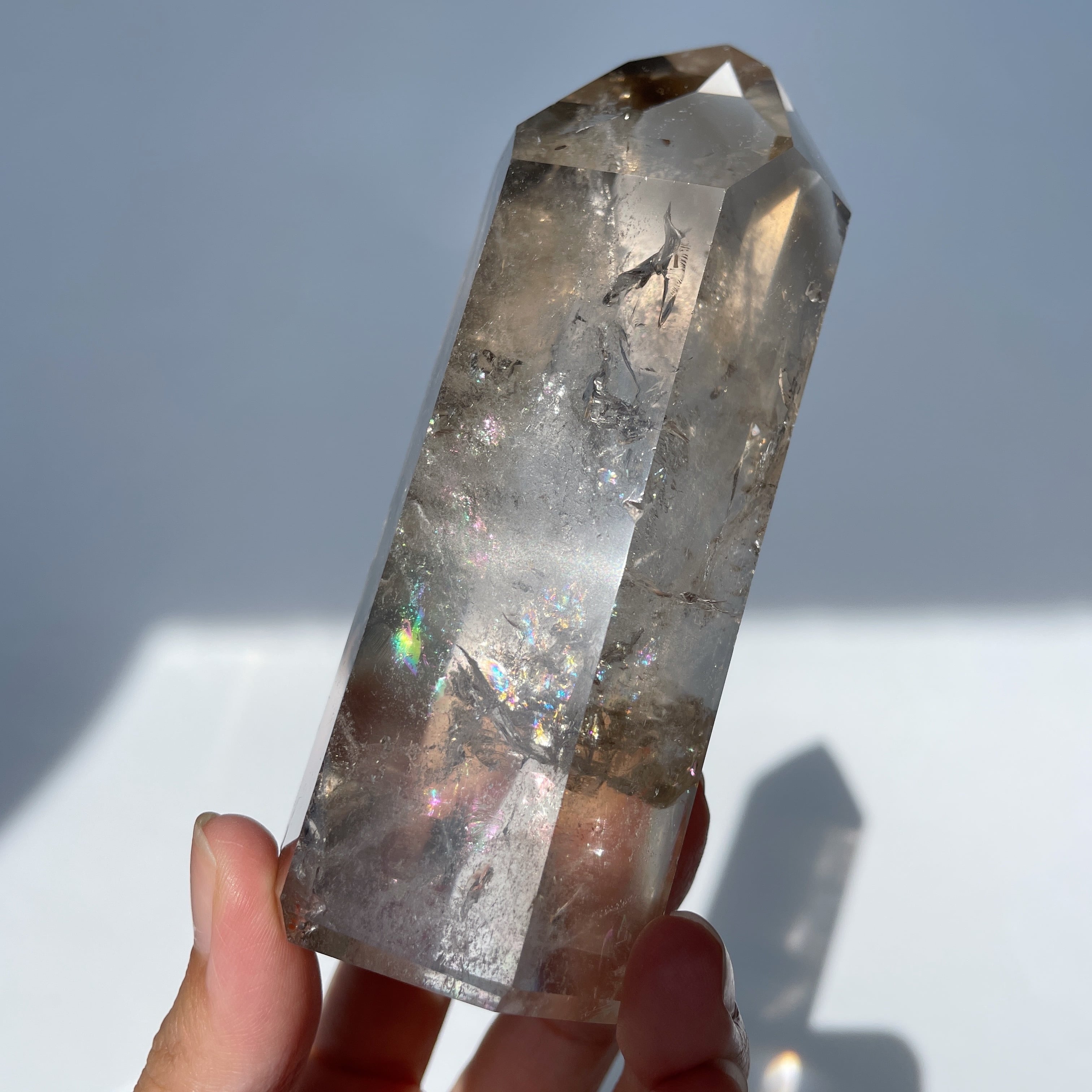 スモーキークォーツ タワー54◇ Smoky quartz ◇天然石・鉱物