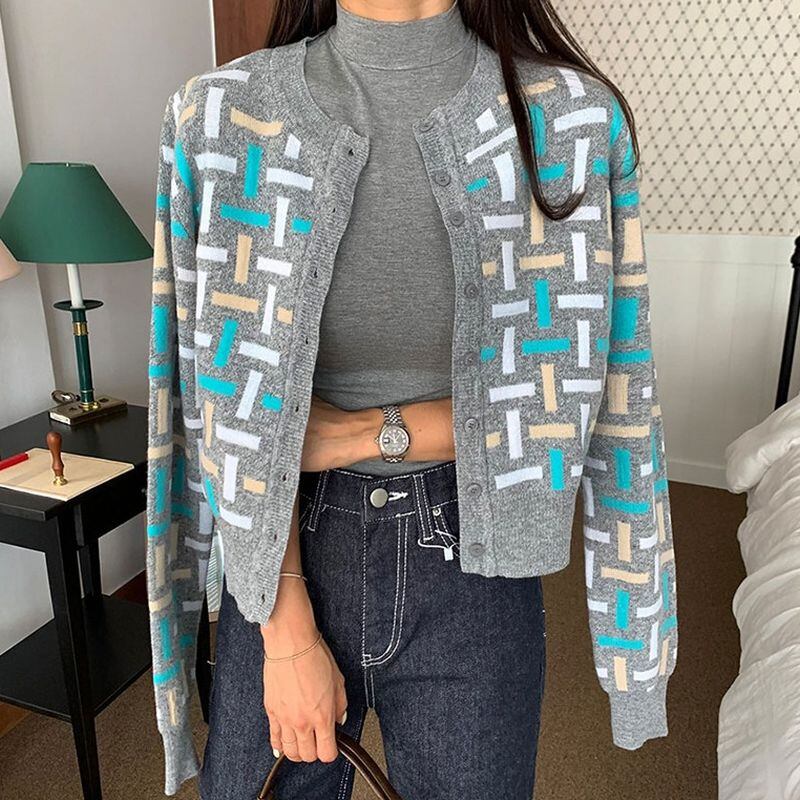 ニットカーディガン 23192