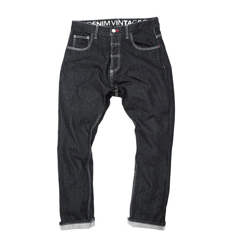 UG．66 SARROUEL STRETCH DENIM ［INDIGO BLACK］66DENIM VINTAGE