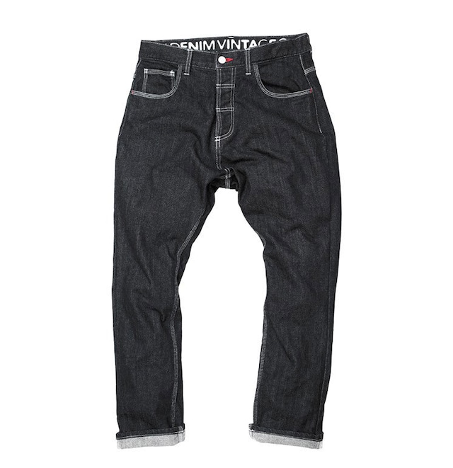 UG．66 SARROUEL STRETCH DENIM ［INDIGO BLACK］66DENIM VINTAGE.［2020 : Summer Model］