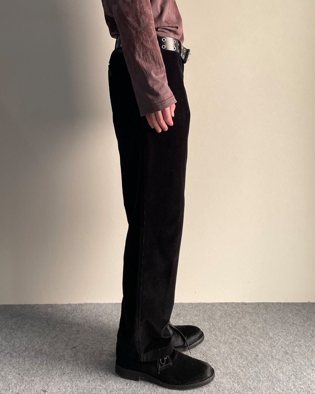 【PRADA SPORT】corduroy straight trousers