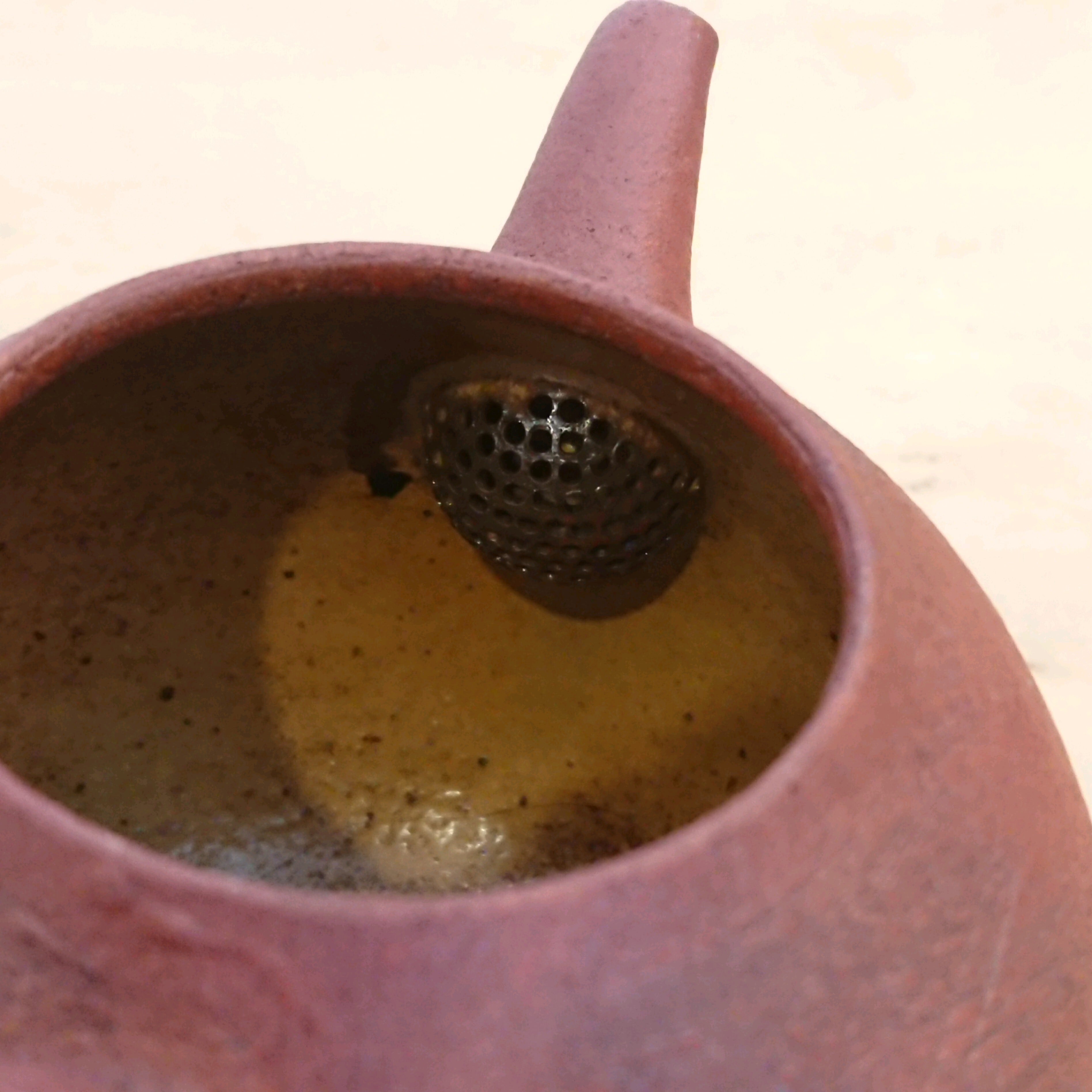 陶芸家 西川聡作 ポット 急須 赤 現代工芸 | coshiki