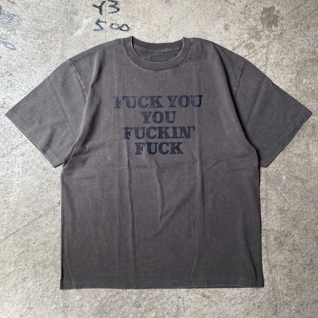 RIVERSIDE BASE 「FUCKIN' FUCK」T-SHIRTS SUMI