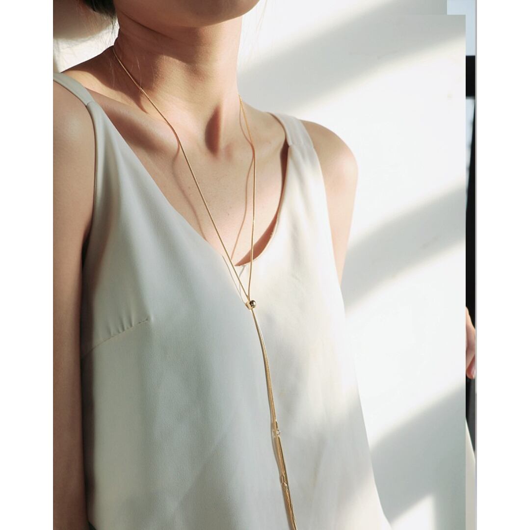 アジャスターチェーンネックレス T5035