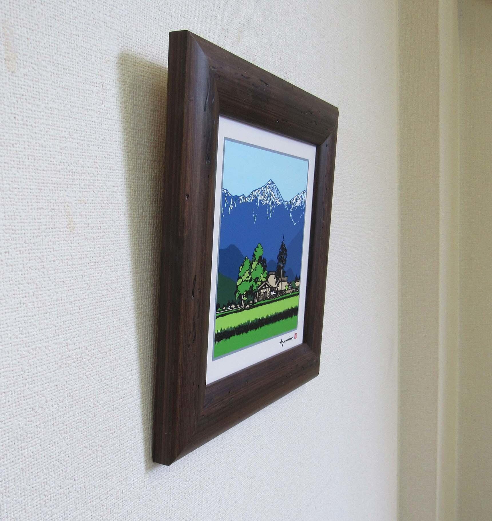 あさのたかお タイルアート C-27「安曇野 常念」 あさのたかお タイルアート C-27「安曇野 常念」 - メルカリ