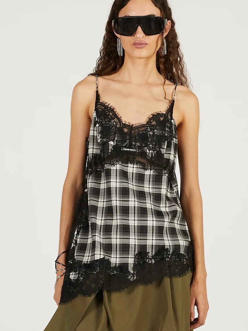 25AW】FETICO フェティコ / Lace up denim bustier / デニムビスチェ