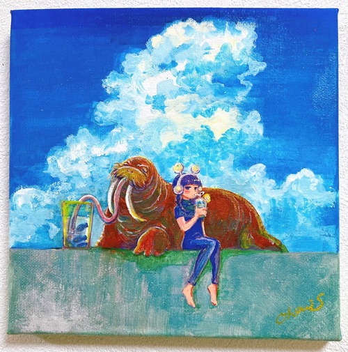 【OHAGIS】セイウチと夏ドリンク