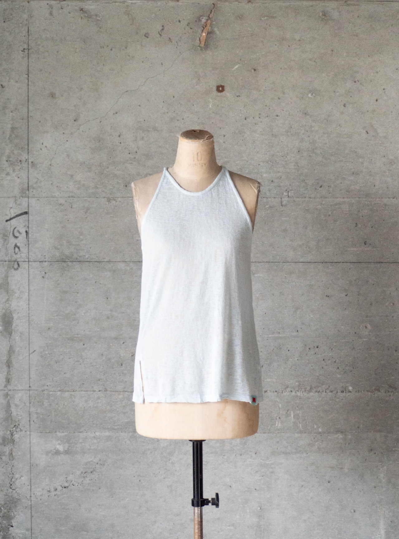 "ZippySports" used Slub yarn jersey tanktop