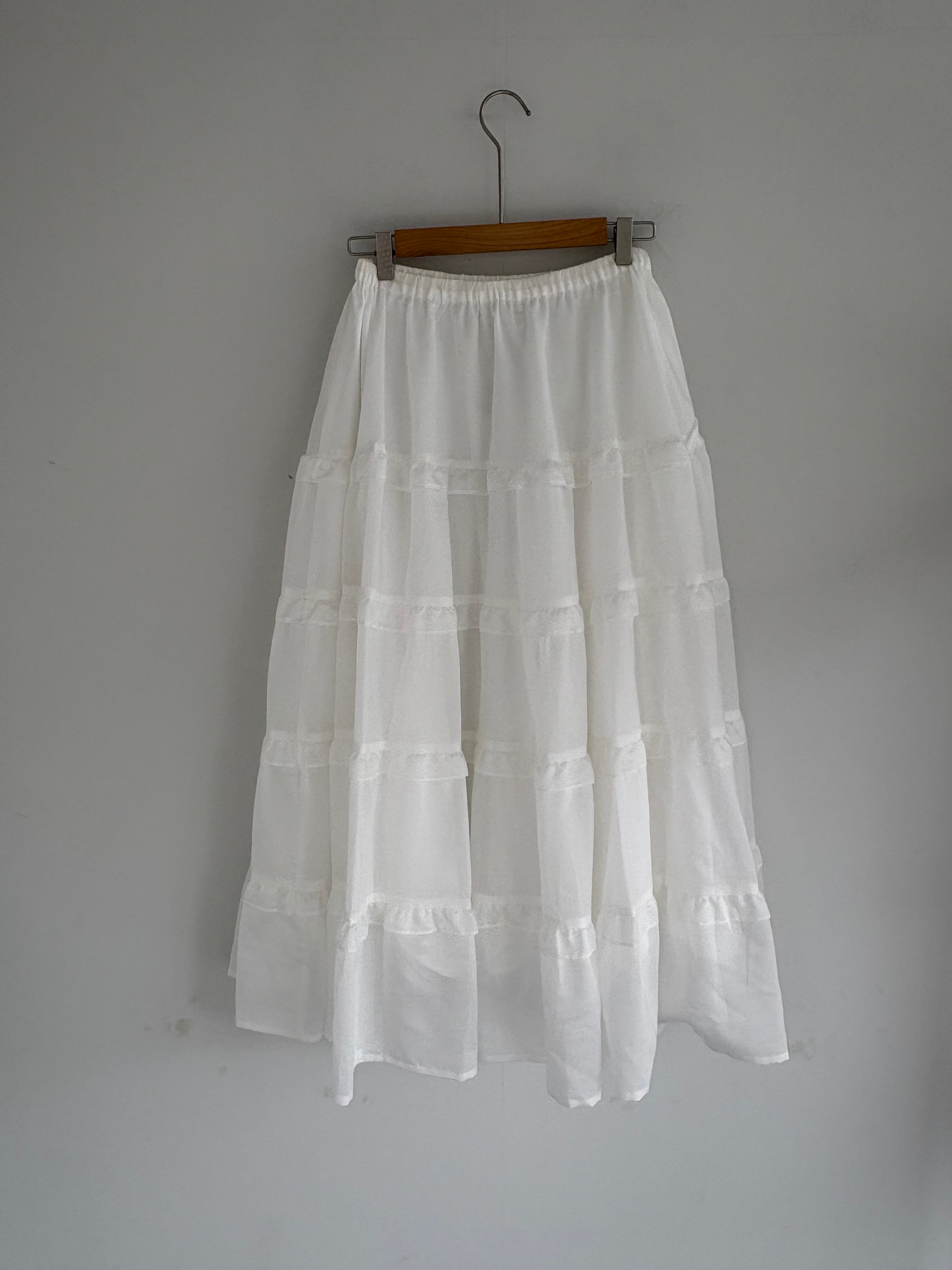 Bilitis dix-sept ans Organza Frill Skirt 2912-439 | KOKO