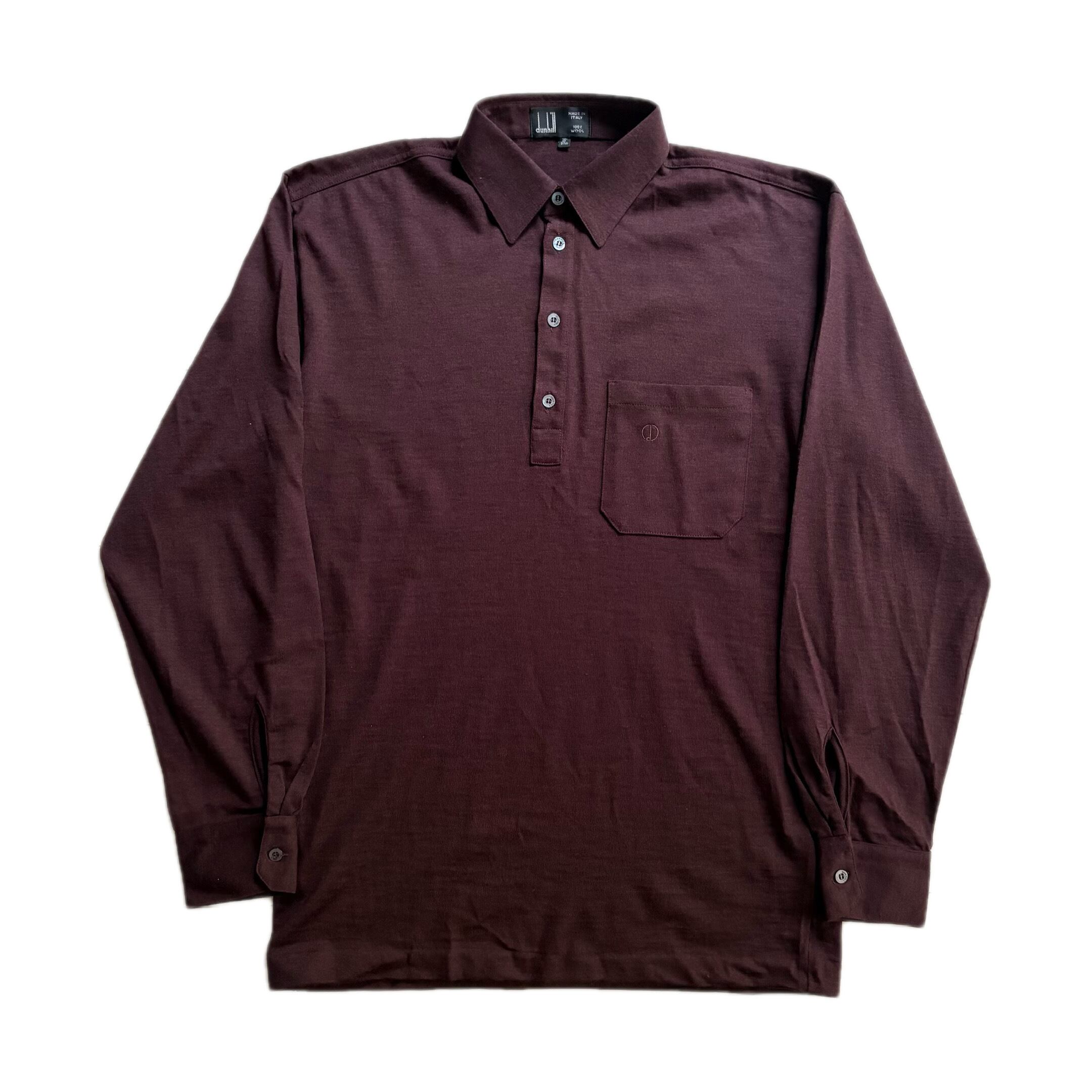 80s 90s POLOCOUNTRY cotton open-collar shirt 80年代 90年代 ポロ