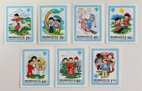 国際児童年 / モンゴル 1980