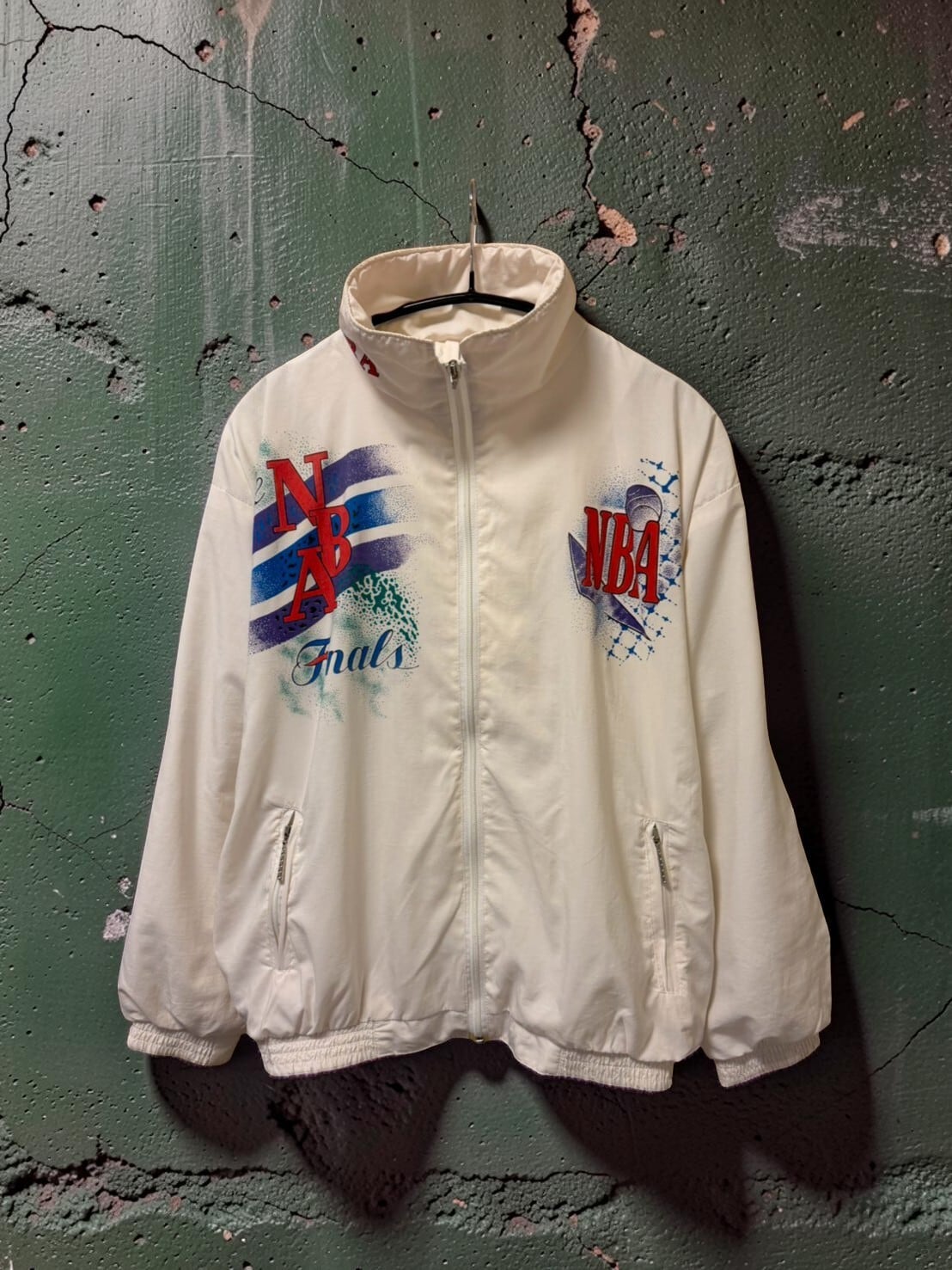 90s GOODENOUGH ハーフジップ ボーダー スウェット シャツ