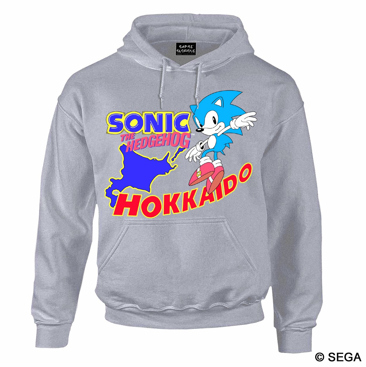 SONIC THE HEDGEHOG x HOKKAIDO パーカー / 全3色