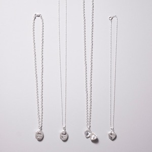 ＜REIN＞ロケットペンダント 細ブロックチェーン Rocket Pendant with Box Chain(short or long)