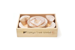 Tokyo Tree Wood　丸太の木取りつみき（木箱）