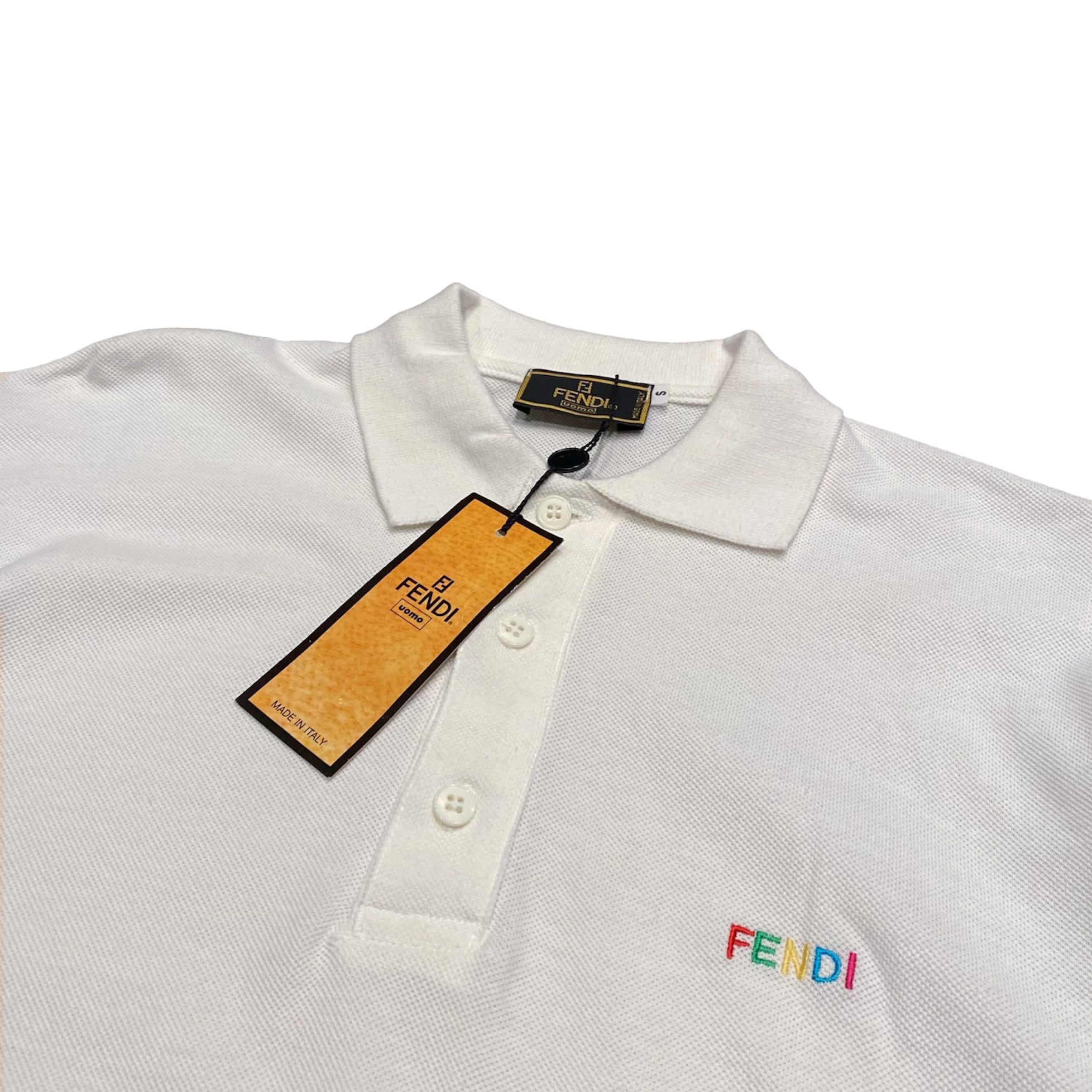 未使用に近い 19.20 SS■FENDI/フェンディ ニット/ポロシャツ