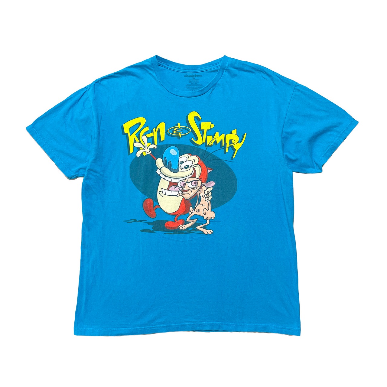 USA 古着 Tシャツ レンとスティンピー ニコロデオン キャラクター 