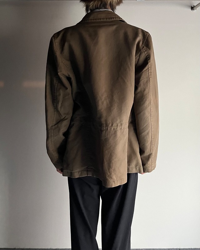 【ato】cotton moleskin double riders jacket