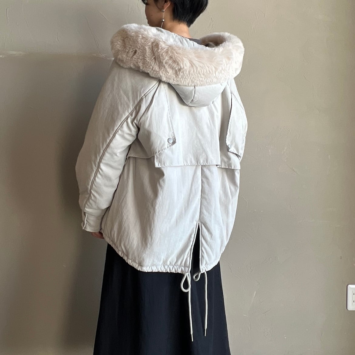 ご予約限定再販！【CYNICAL】中綿ファーフードアウター | valance 福井