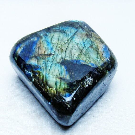 ラブラドライト 原石 一点物 181-4606