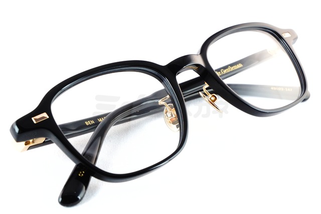 Mr.Gentleman メガネ BEN Col.A スクエア ベン クラシカル ミスタージェントルマン 鯖江 日本製 正規品-4枚目