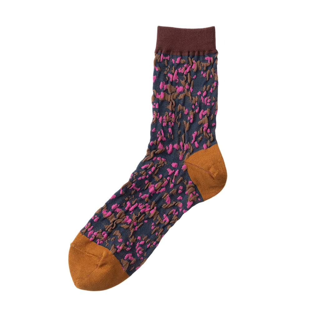 TRICOTÉ /【23-26cm】terrazzo bumpy socks TR61SO045