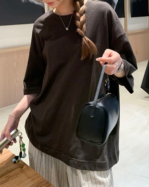 ドロップショルダーオーバーサイズTシャツ 2color A1081