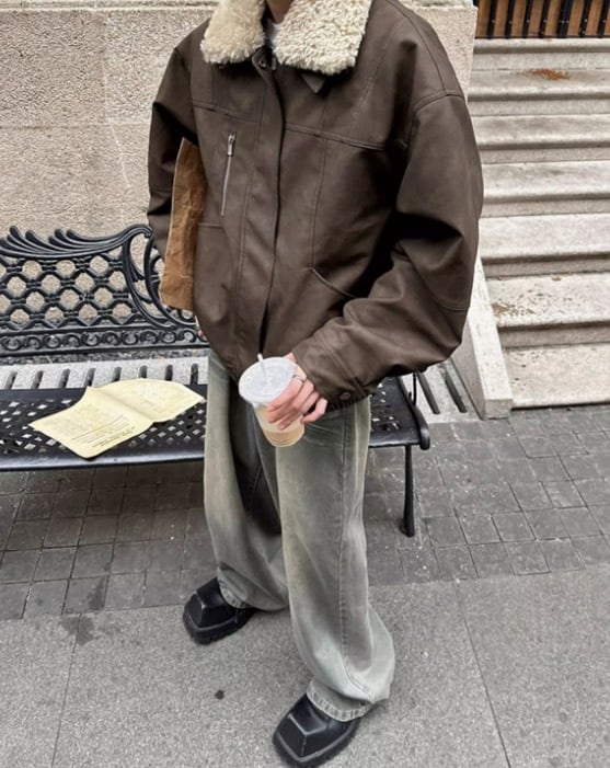 メンズ ボア ジャケット Ry077 | Rycodo