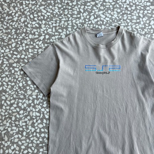 STUSSY / PS2 parody T-shirt size M