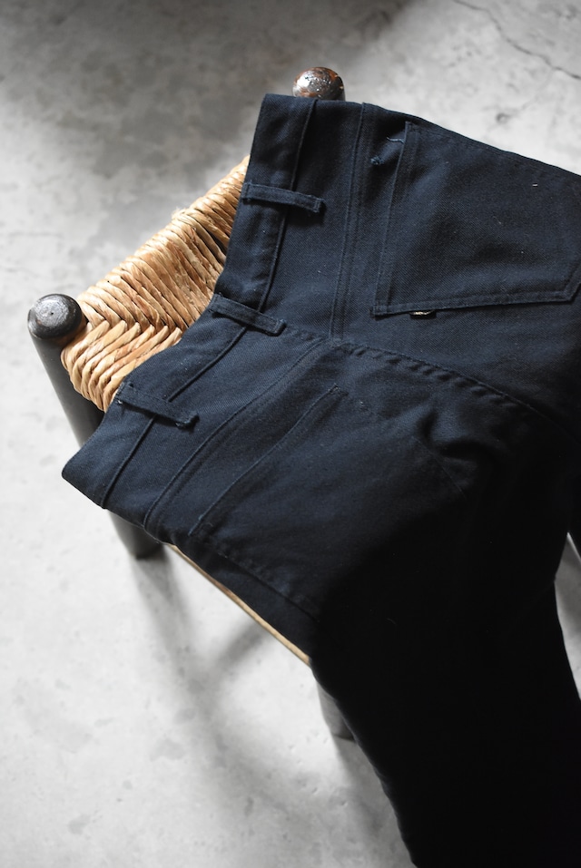 OK/60-70's "Levi's" big E cotton hopsack flare pants