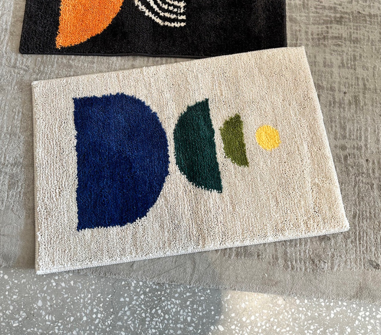 踏むたび整う 北欧バスマット