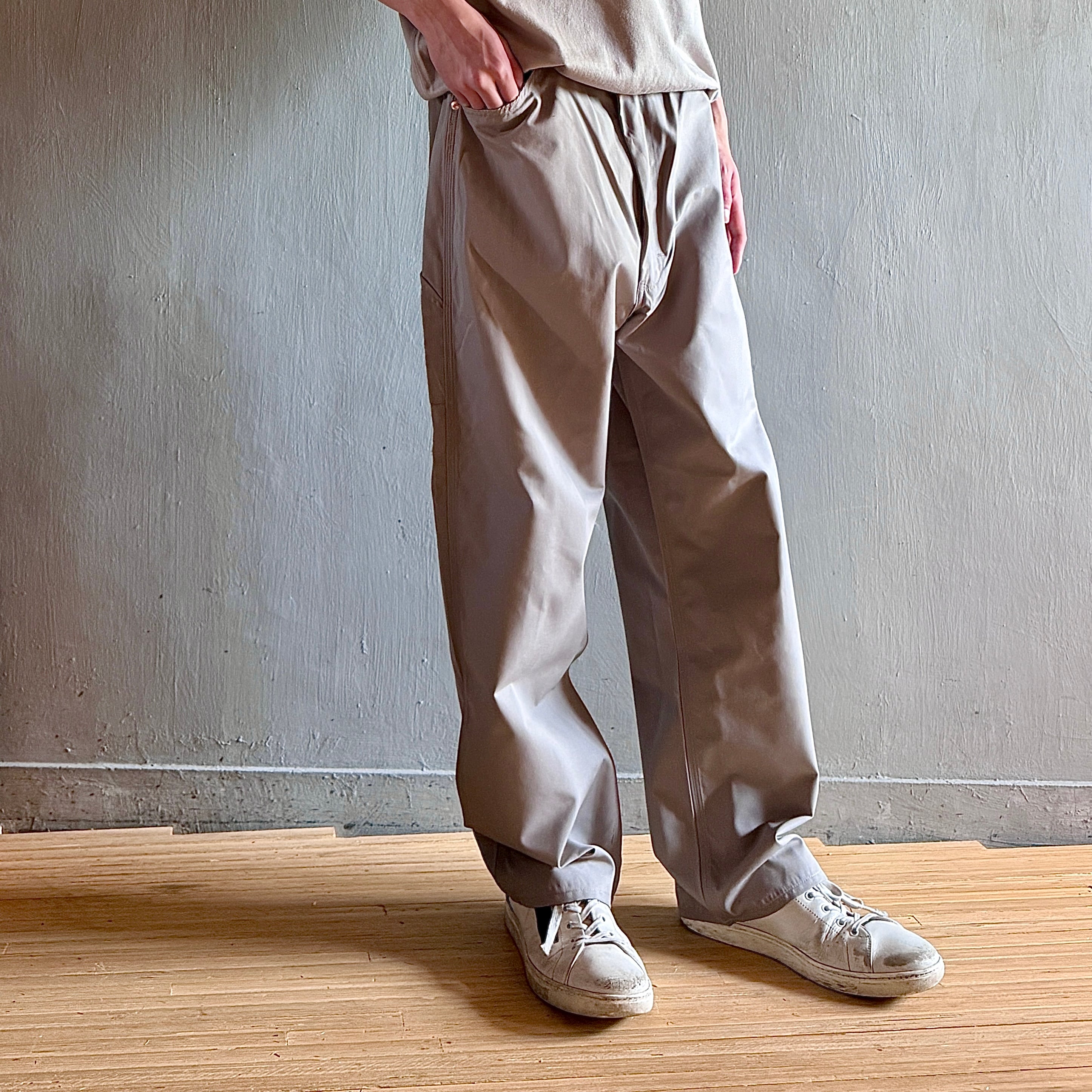 CIOTA｜Cotton Polyester Painter Pants , Light Gray | CORNER_122
