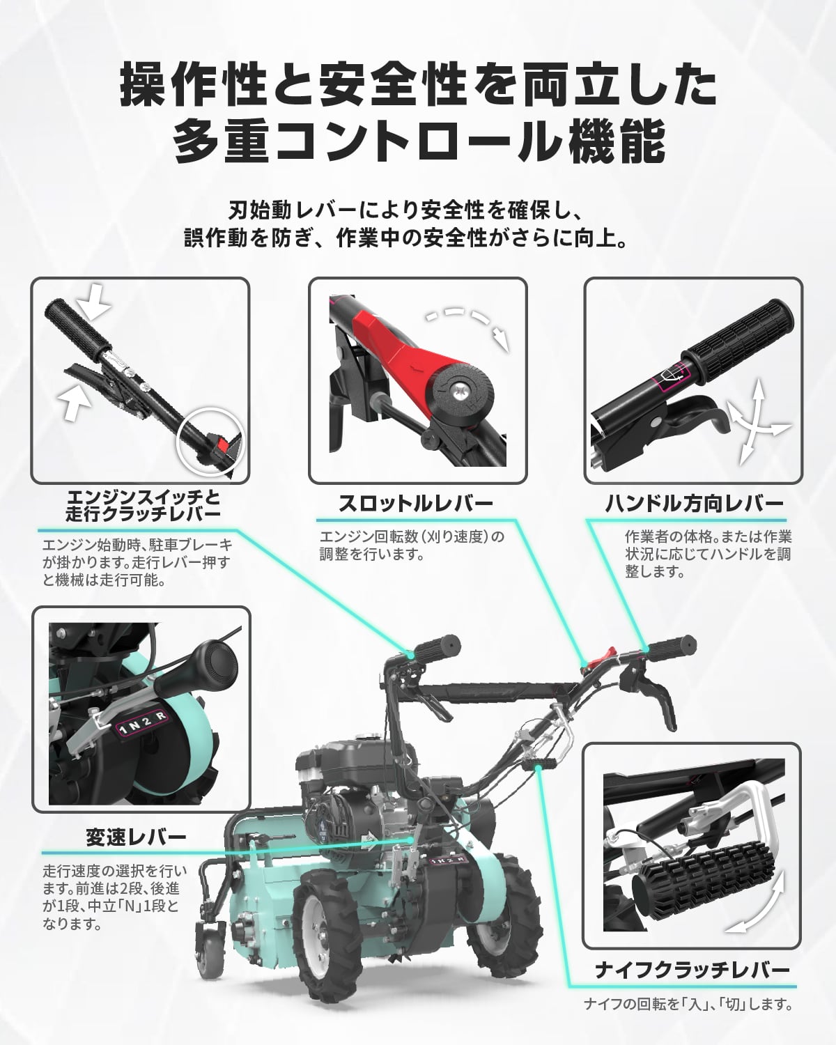 自走式草刈機Kareyou新商品 ハンマーナイフモア自走式 エンジン 草刈機