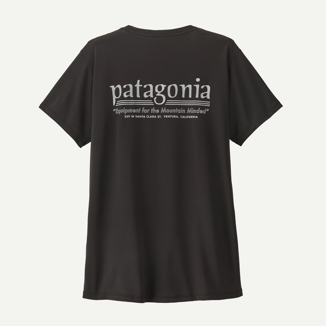patagonia パタゴニア ／ ウィメンズ・キャプリーン・クール・デイリー・シャツ（ハット・トリッパー） #BLK
