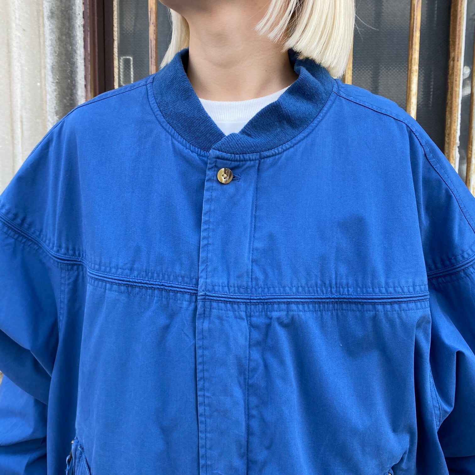 90年代 Puritan カップショルダー ブルゾン ダービージャケット メンズ