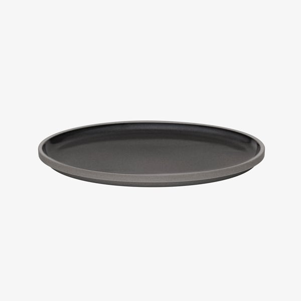 HASAMI PORCELAIN（ハサミポーセリン） Plate 185mm Dark Gray