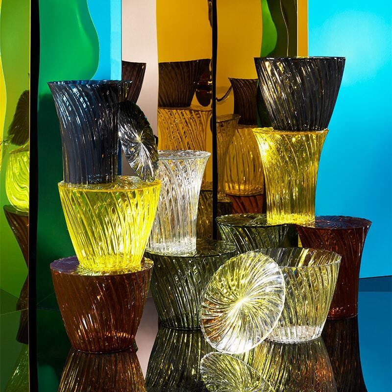 ディスプレイ品 スパークルS スツール クリスタル】kartell カルテル 