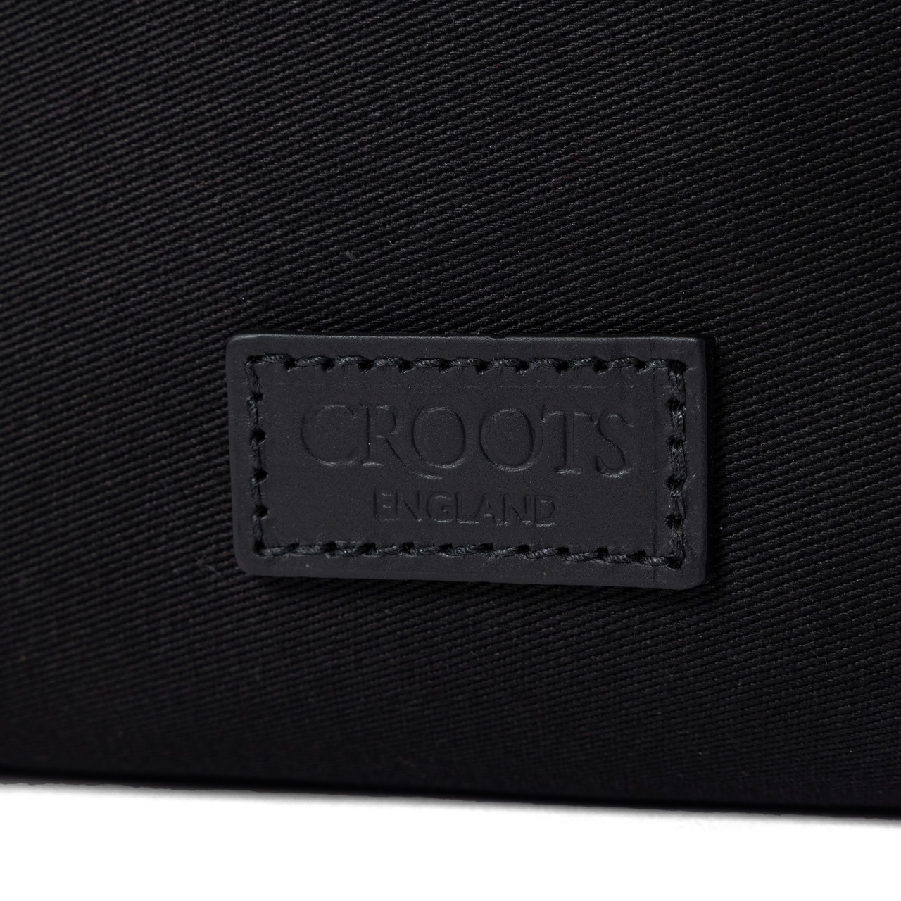 ZIPPED POUCH 3rd / DALBY CANVAS  BLACK - 9