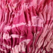 フラダンス 衣装 パウスカート ピンク系 アロハエミカ シングル モンステラ柄 プルメリア柄 ハイビスカス柄 紫 グラデーション パウケース 華やか 鮮やか Aloha Emika ハワイアン アロハ かわいい スカート ハワイアンプリント パープル系