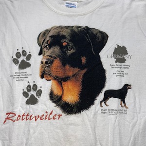 vintage ROTTWEILER print tee