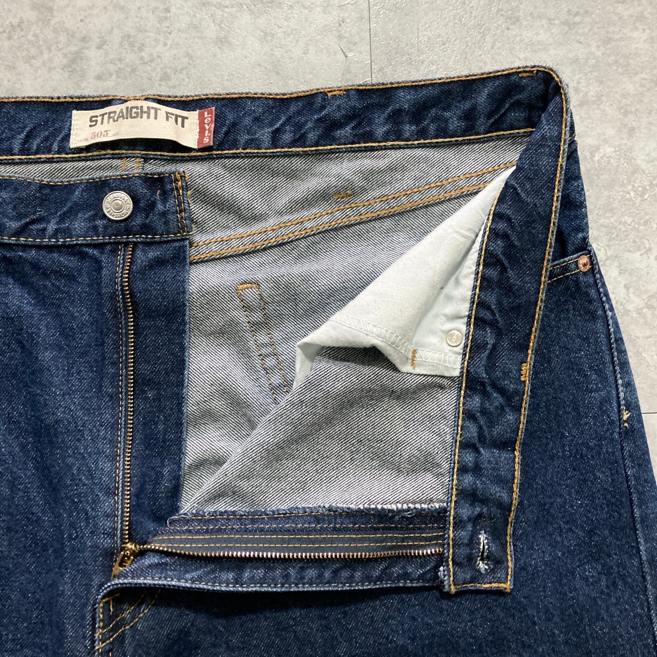 W40 L30】Levis 505 リーバイス ジッパーフライ ビッグサイズ デニム