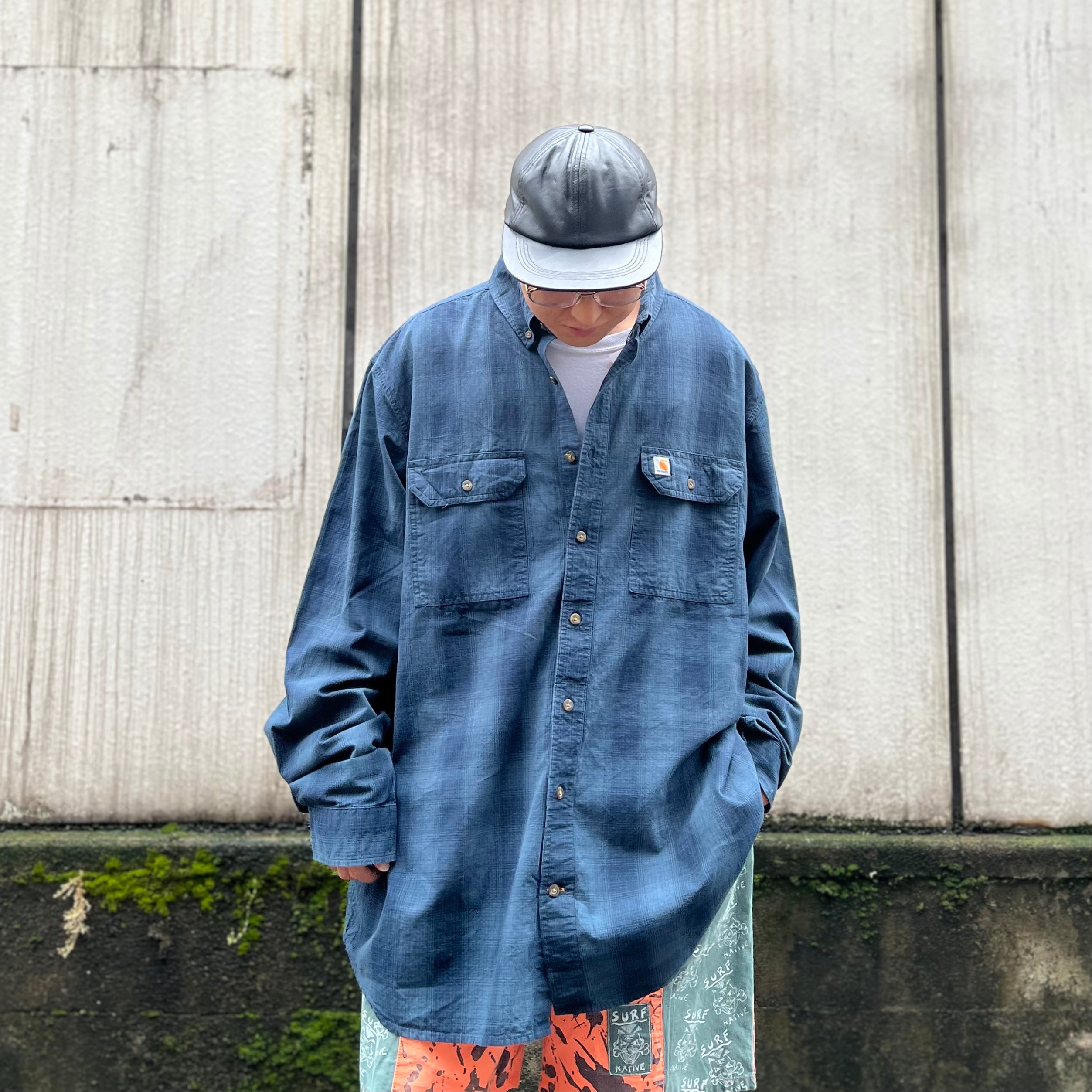 size：2XLT【 Carhartt 】カーハート 長袖 ボタンダウン チェック