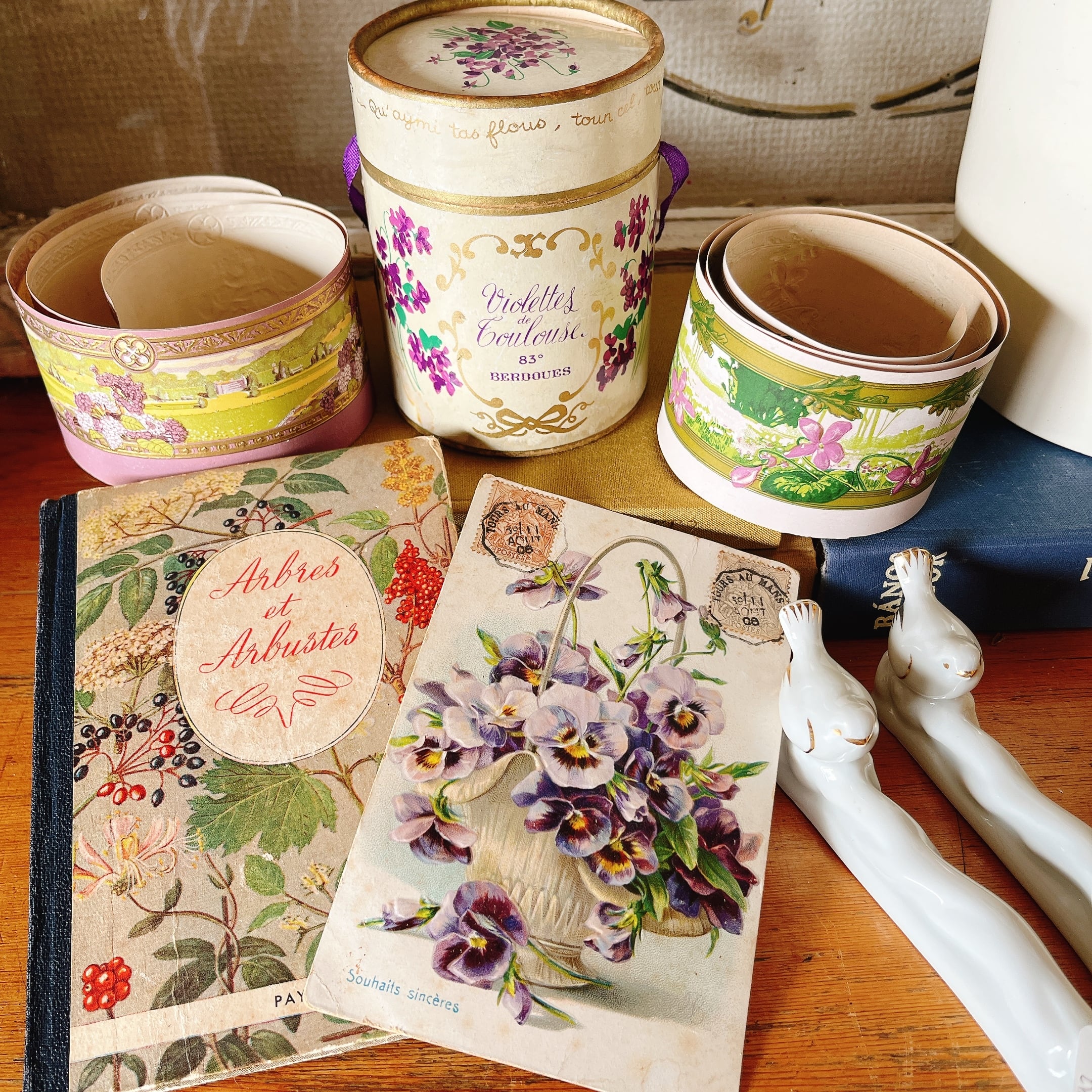 フランス　スミレの香水のBOX フランス スミレの香水のBOX | gc.brocante