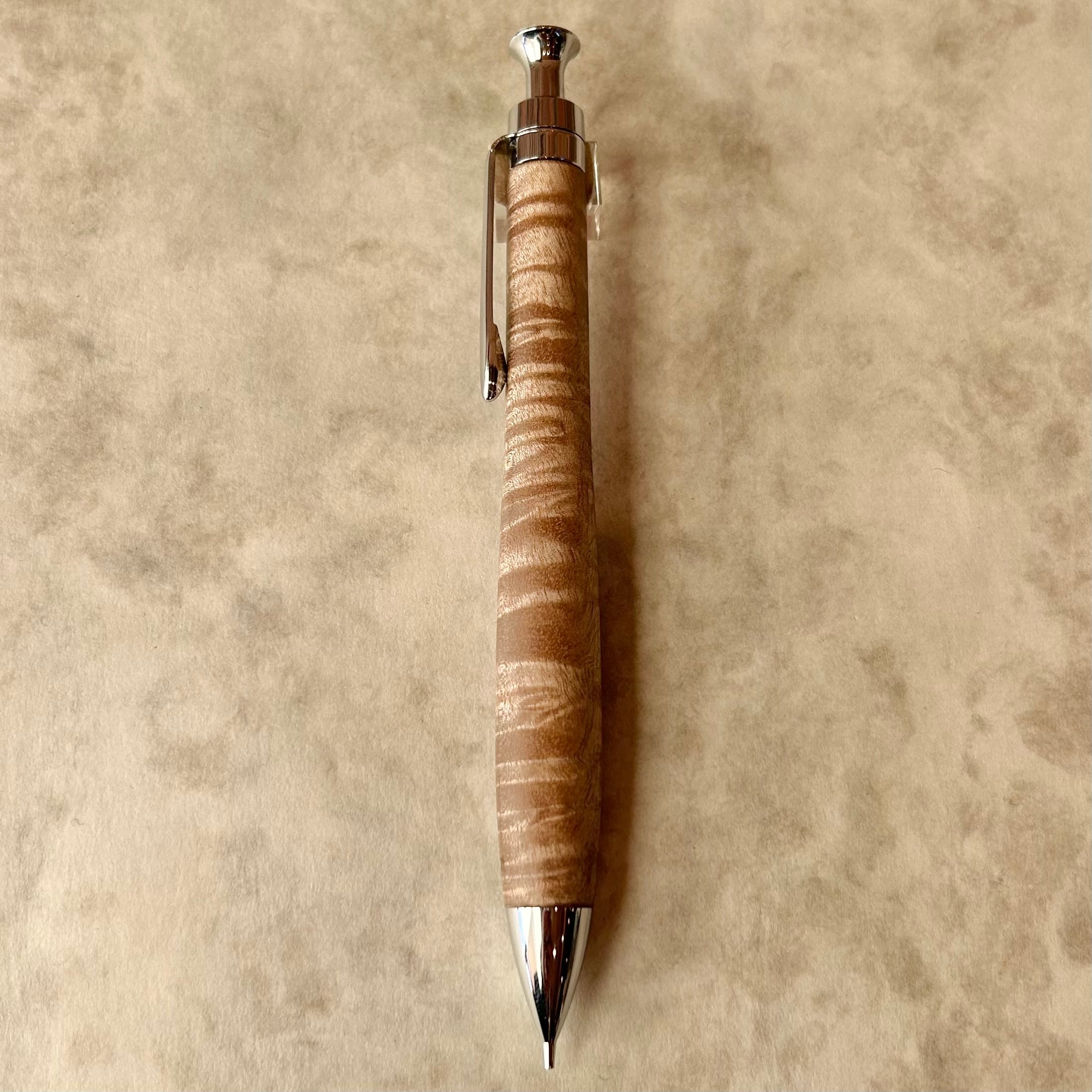 こぶた工房【ジェニュインマホガニー 特上杢】 ボールペン換装可