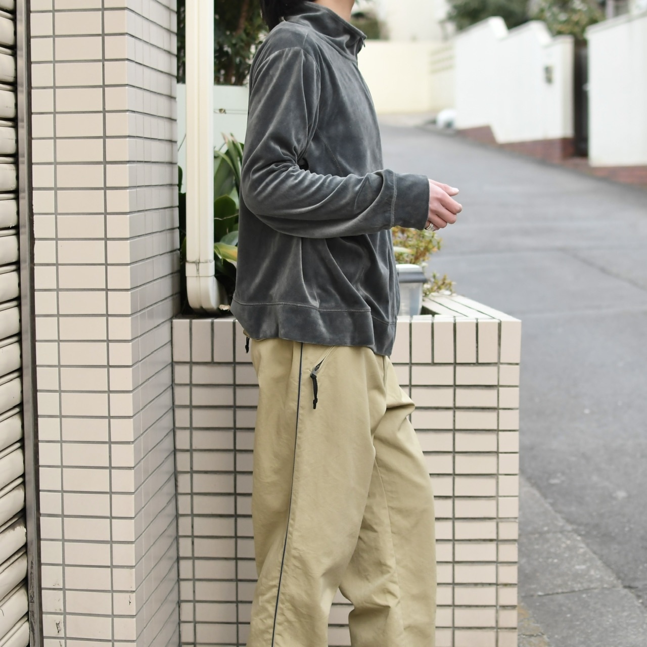 FADED GLORY velour track jacket