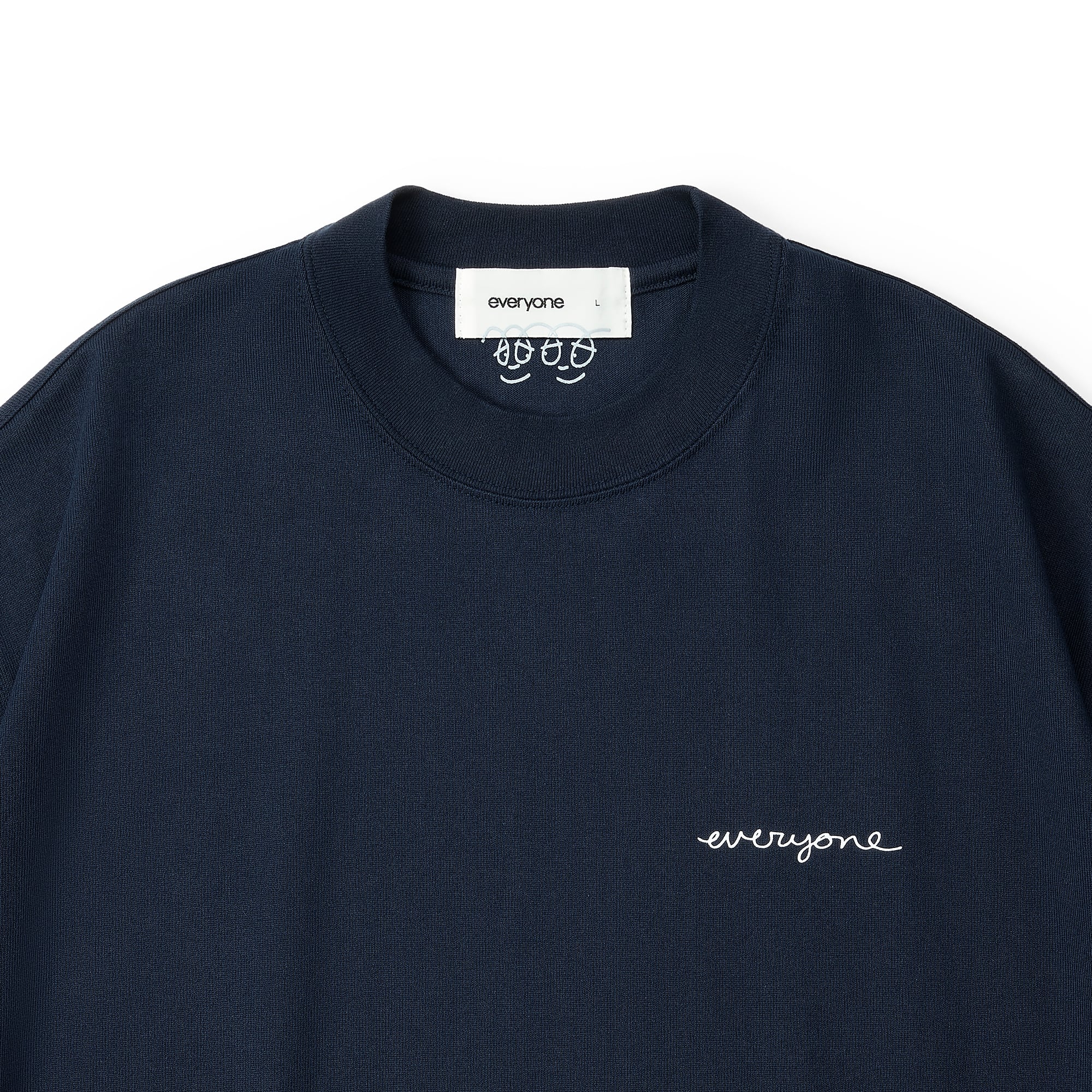 トップス everyone j.30000 rooftop logo everyone j.30000 rooftop logo tee shirt (NAVY) | everyone