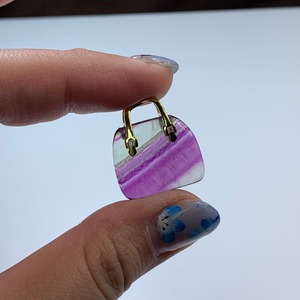 52.天然石とお出かけ☆フローライトカバン・バック