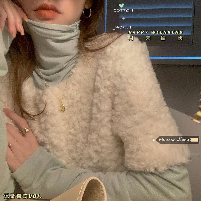 ルーズトップス スプリングホワイトTシャツ シャツ 春物 モンロー47629413233