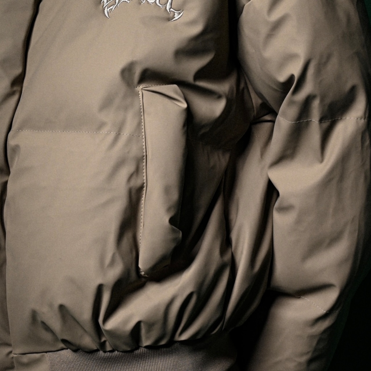 OG LOGO LUXURY PUFFER JACKET