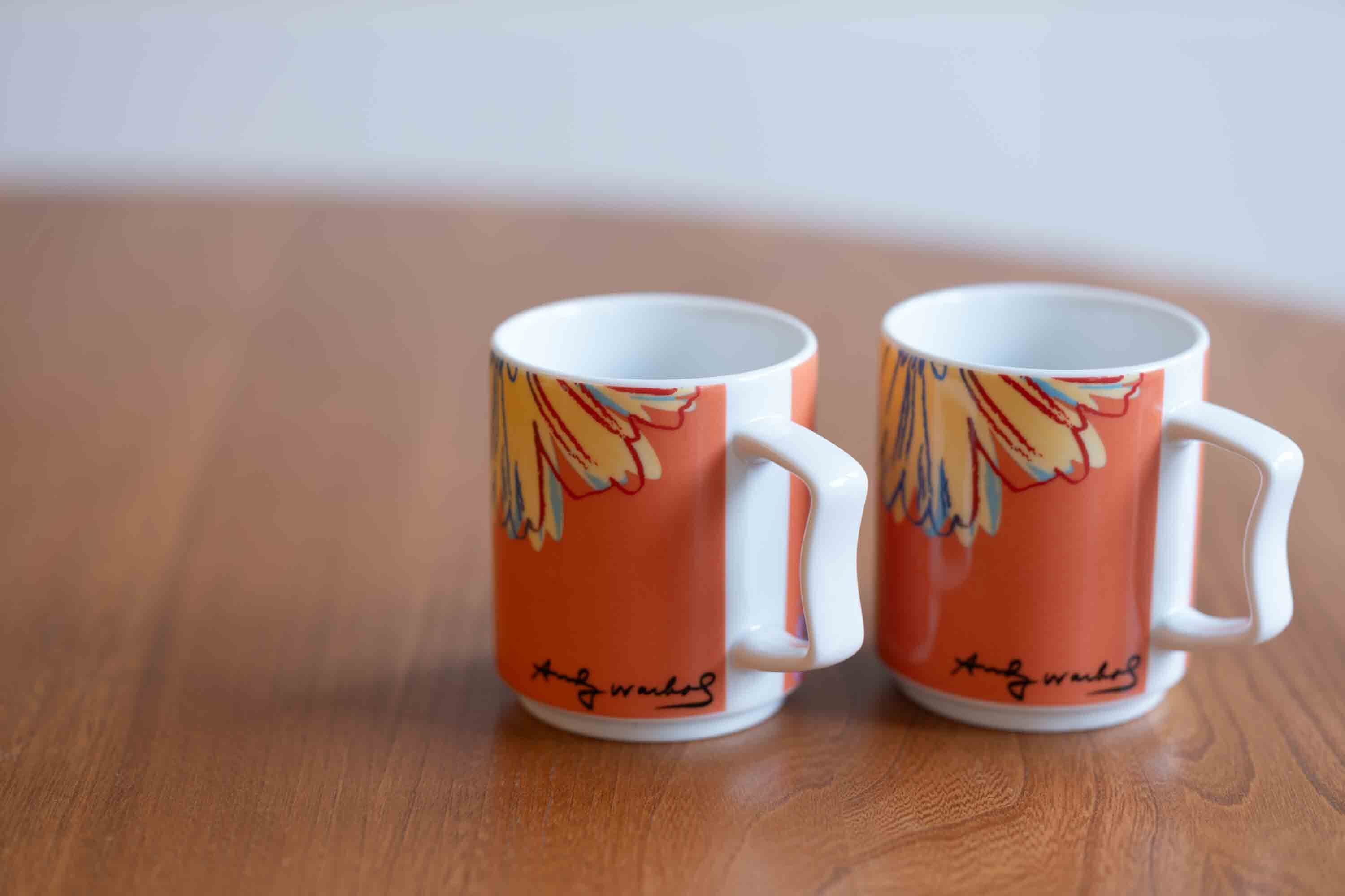 Rosendahl(ローゼンダール) マグ ANDY WARHOL ( アンディ・ウォーホル ) デザイン デイジー 在庫は2つありますが、価格は1つ分です。